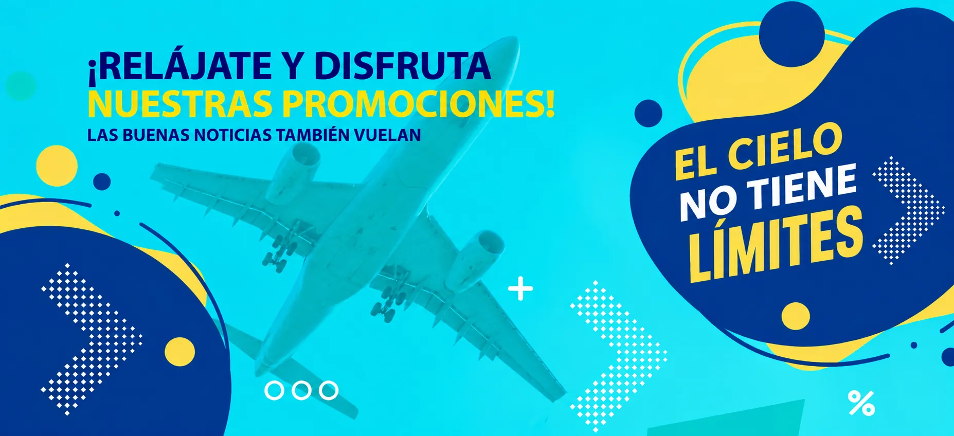 Relájese y disfrute. El cielo es el límite.